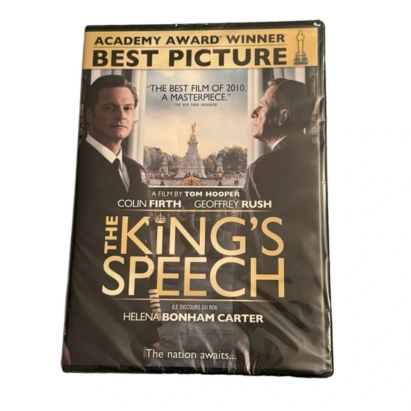 The Kings Speech (DVD, 2011, Canadian) Brand New Sealed - Picture 1 of 2